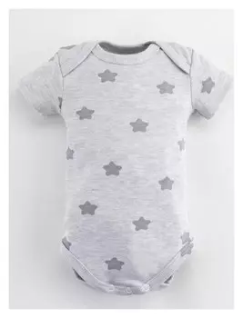 Боди крошка Я "Звездочки", серый, рост 74-80 см