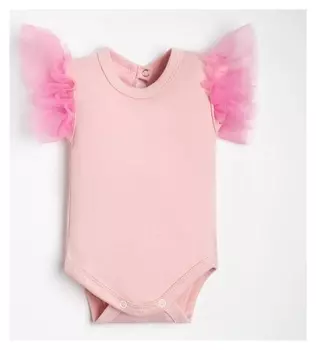 Боди с рюшей крошка Я, Basic Line, рост 86-92 см