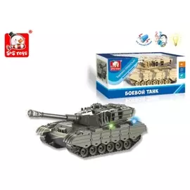 Боевой танк со светом и звуком