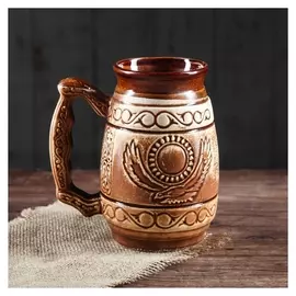 Бокал пивной "Казахстан", 0,7 л