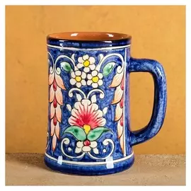 Бокал риштанская керамика керамический 0,5 л