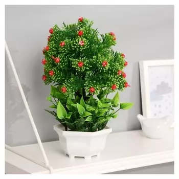 Бонсай "Цветочный куст" 11х25 см