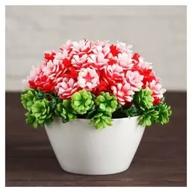 Бонсай в горшке "Гортензия" 11х10 см