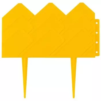 Бордюр "Кантри", 14 х 310 см, желтый