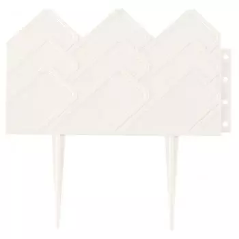 Бордюр "Кантри", 14х310 см, белый