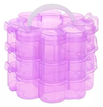 Бокс для хранения, 3 яруса, 13 отделений "Клевер"