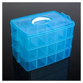 Бокс для хранения, 3 яруса, 30 отделений