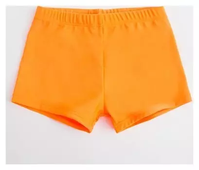 Боксеры купальные для мальчика Minaku однотонные цв.оранжев, рост 86-92 (2)