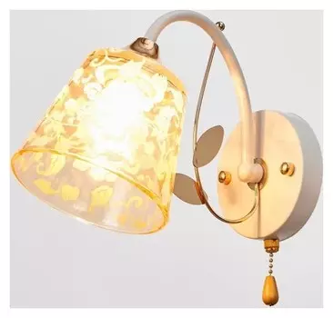 Бра 673122/1 E27 40вт белый-золото 24х12х17 см