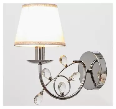 Бра "Венеция" 1x40вт E14 хром 27х28 см.