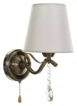 Бра "Жаклин" 1х40вт E14 бронза 20х15х26 см.