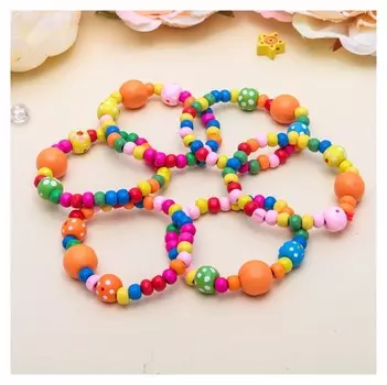 Браслет детский "Выбражулька" бусинки