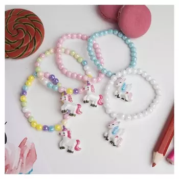 Браслет детский "Выбражулька" единорожка