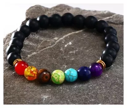 Браслет "Друиды" яркость, цветной, D=7