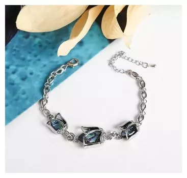 Браслет "Галиотис" цветы тюлпаны