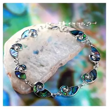 Браслет "Галиотис" ракушки-завитки