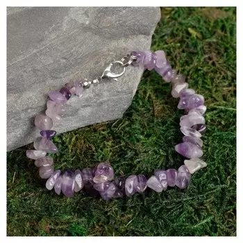 Браслет крошка 1 нить "Аметист"