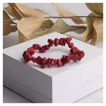 Браслет крошка на резинке "Коралл"