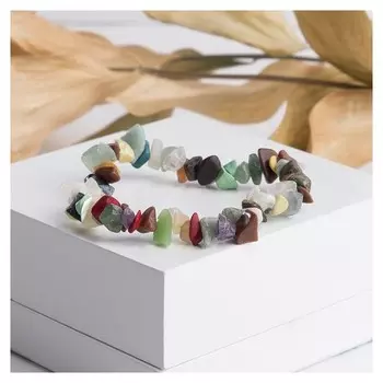 Браслет крошка на резинке "Самоцвет"