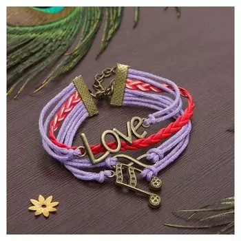 Браслет "Магия знаков" нота и бесконечность