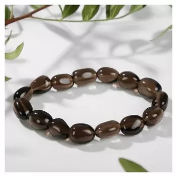 Браслет "Раухтопаз" галтовка крупная