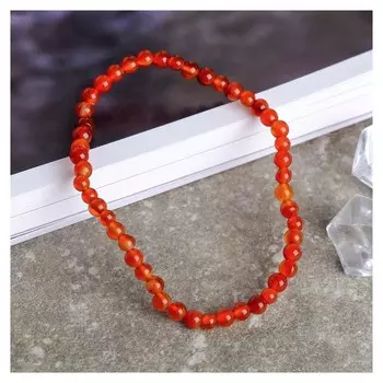 Браслет шар №4 "Сердолик"