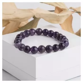 Браслет шар №8 "Аметист"