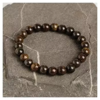 Браслет шар №8 "Бронзит"