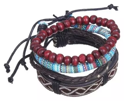 Браслет унисекс "" волна, цветной