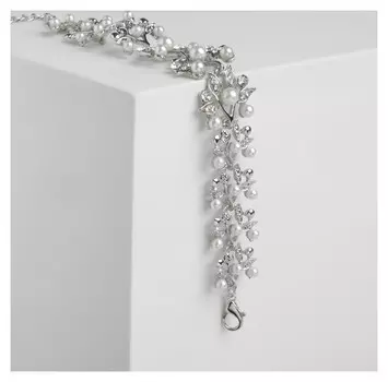 Браслет жемчуг "Цветение"