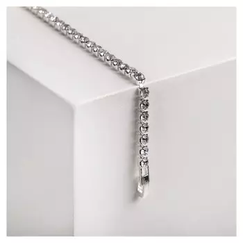 Браслеты со стразами "Сияй" тонкая нить