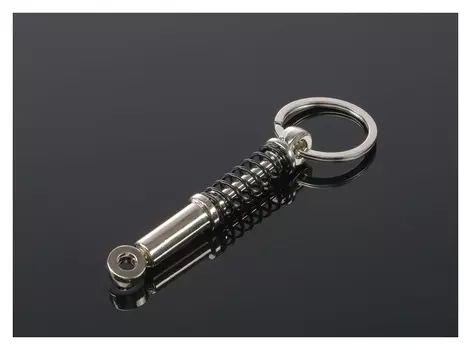 Брелок амортизатор, черный, металл
