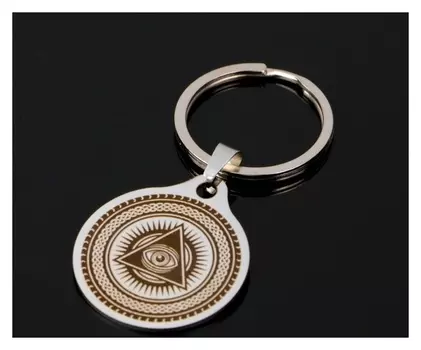 Брелок "Анти-сглаз", мед. сталь