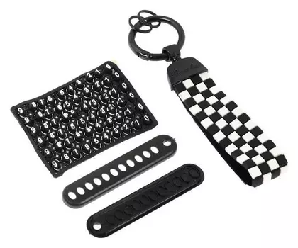 Брелок для ключей с табличкой номера, "Флаг"