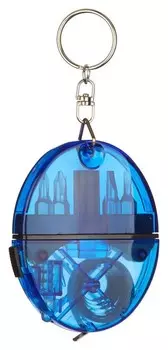 Брелок - рулетка ?кристалл?, 1 метр 499502