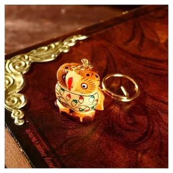 Брелок "Совёнок" дерево 3х1,5х9 см