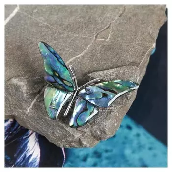 Брошь "Галиотис" бабочка крупнокрылая