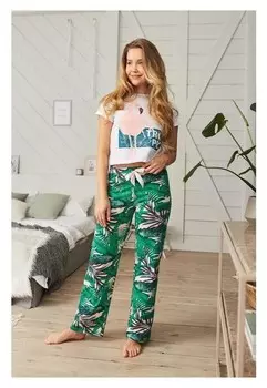 Брюки женские прямые Kaftan "Tropic" р. 44-46