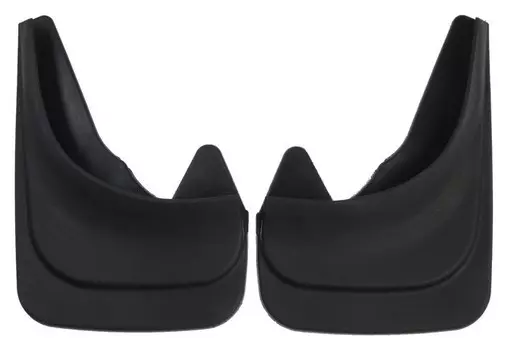 Брызговики универсальные тюменьавтодеталь, 22 х 31 см, резина, чёрные, набор 2 шт