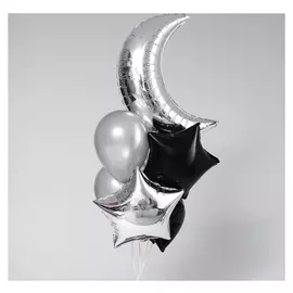 Букет из шаров «С рождением девочки», набор 10 шт.