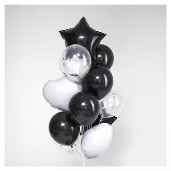 Букет из шаров «Стиль всегда в тебе», фольга, латекс, набор 14 шт.