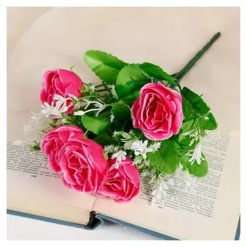 Букет "Лютики с веточками" 28 см