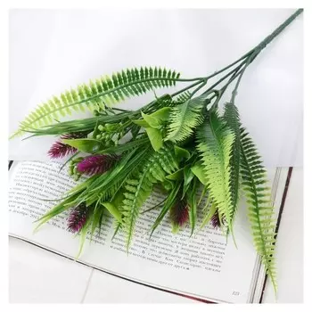 Букет "Папоротник и пушистики" 30 см