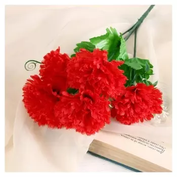 Букет "Пышная гвоздика" 30 см