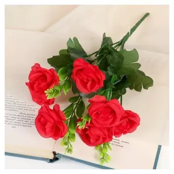 Букет "Розы двуцветные" 28 см