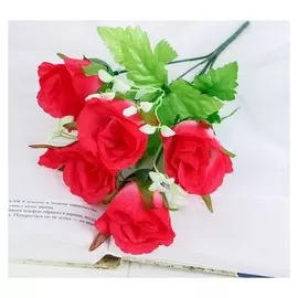 Букет "Розы с мелкими листьями" 32 см