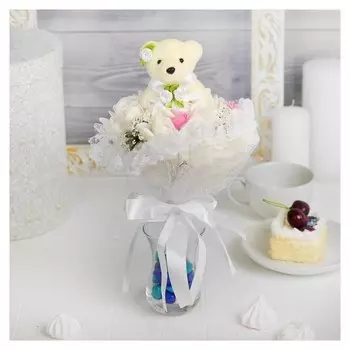 Букет с мишкой Для тебя