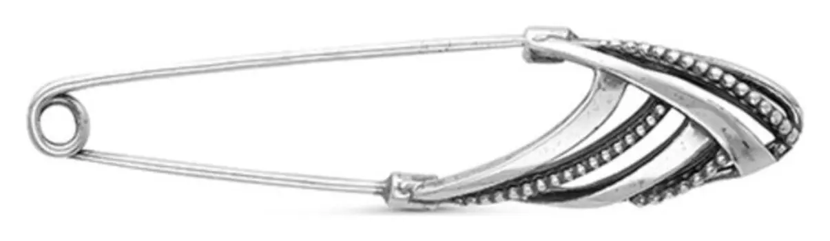 Булавка посеребрение, 4,2 см