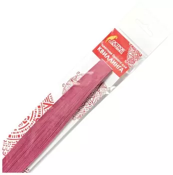 Бумага цветная для квиллинга розовая, 125 полос