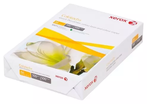 Бумага для цв.лазер.печ. Xerox Colotech Plus (А4,100г,170%cie) пачка500л.